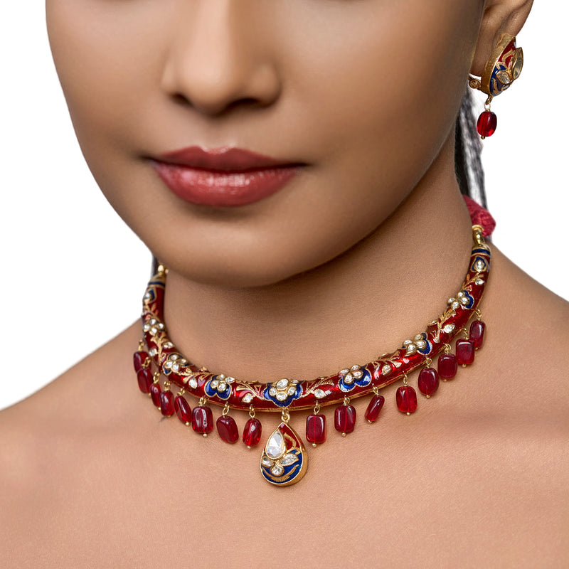 The Crimson Bicolor Drop