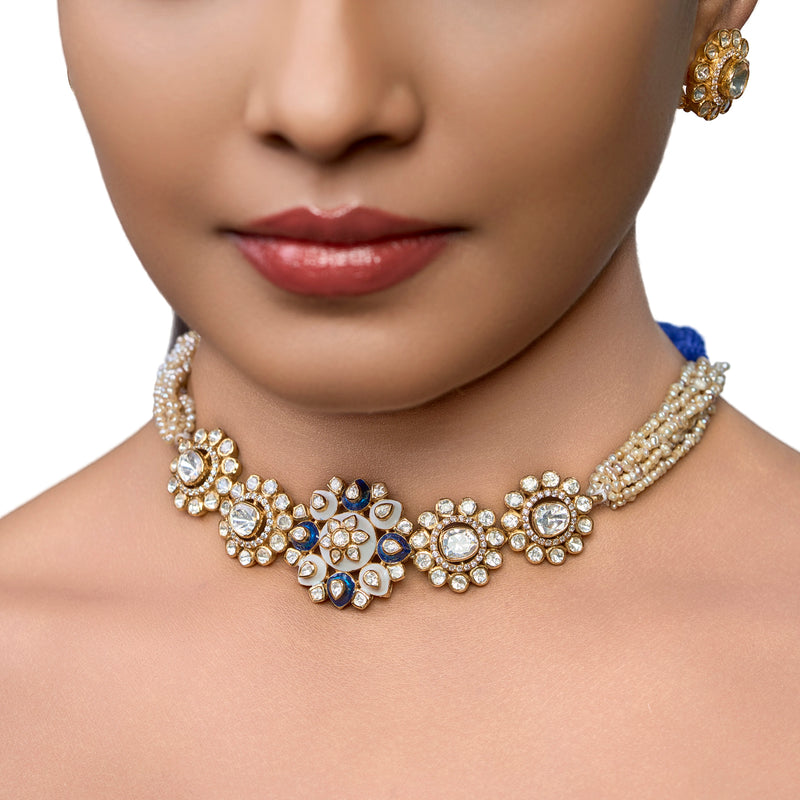 The Meena Mosaic Choker
