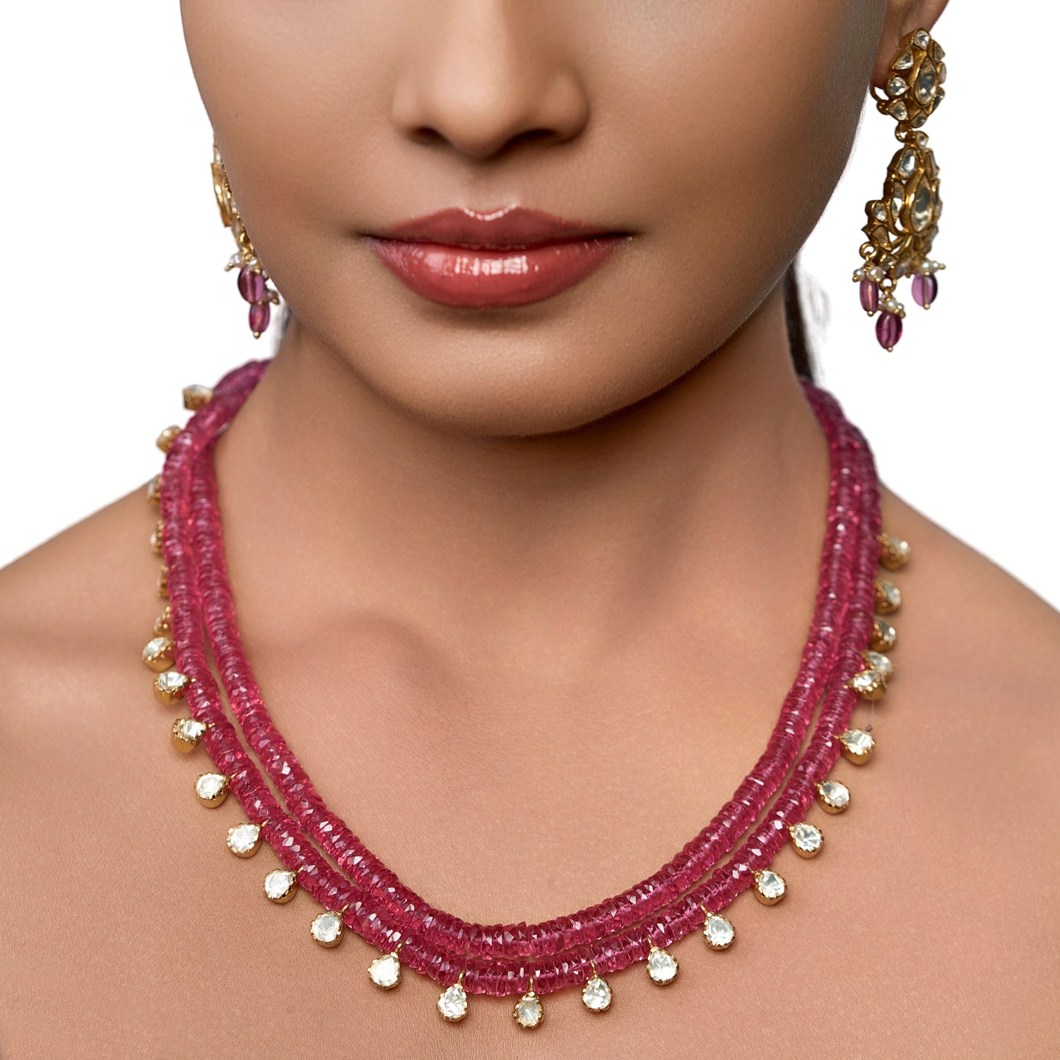 The Scarlet Moissanite Chain