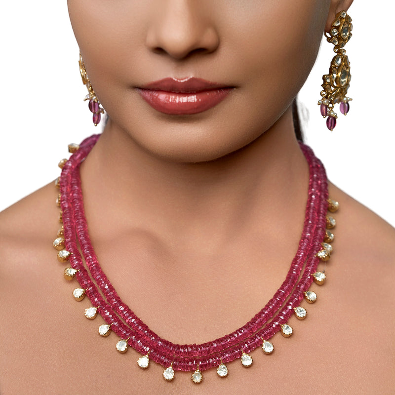 The Scarlet Moissanite Chain
