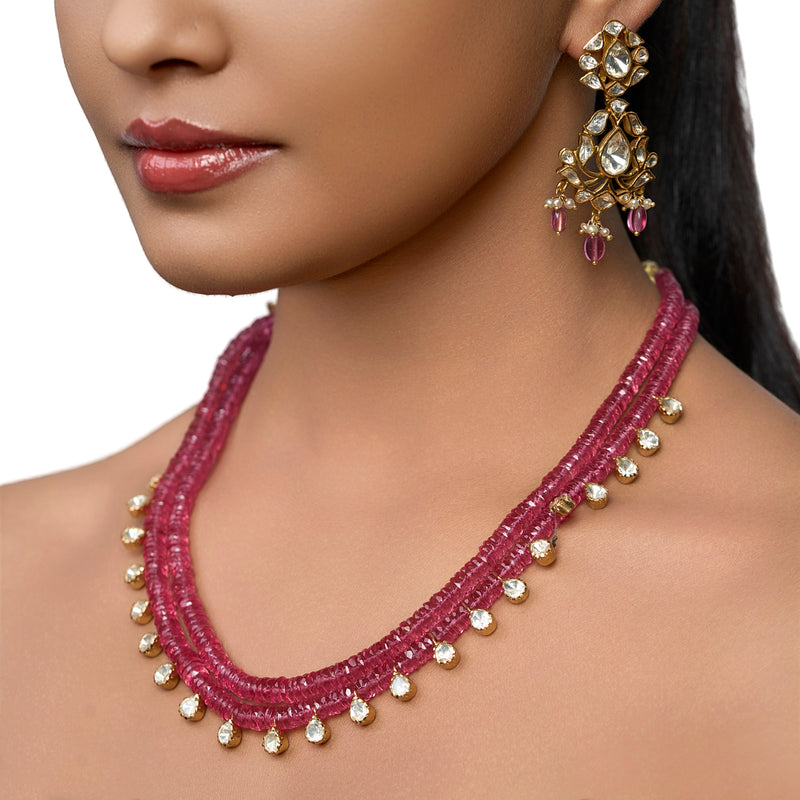 The Scarlet Moissanite Chain