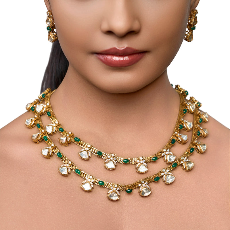 The Emerald Moissanite Solo