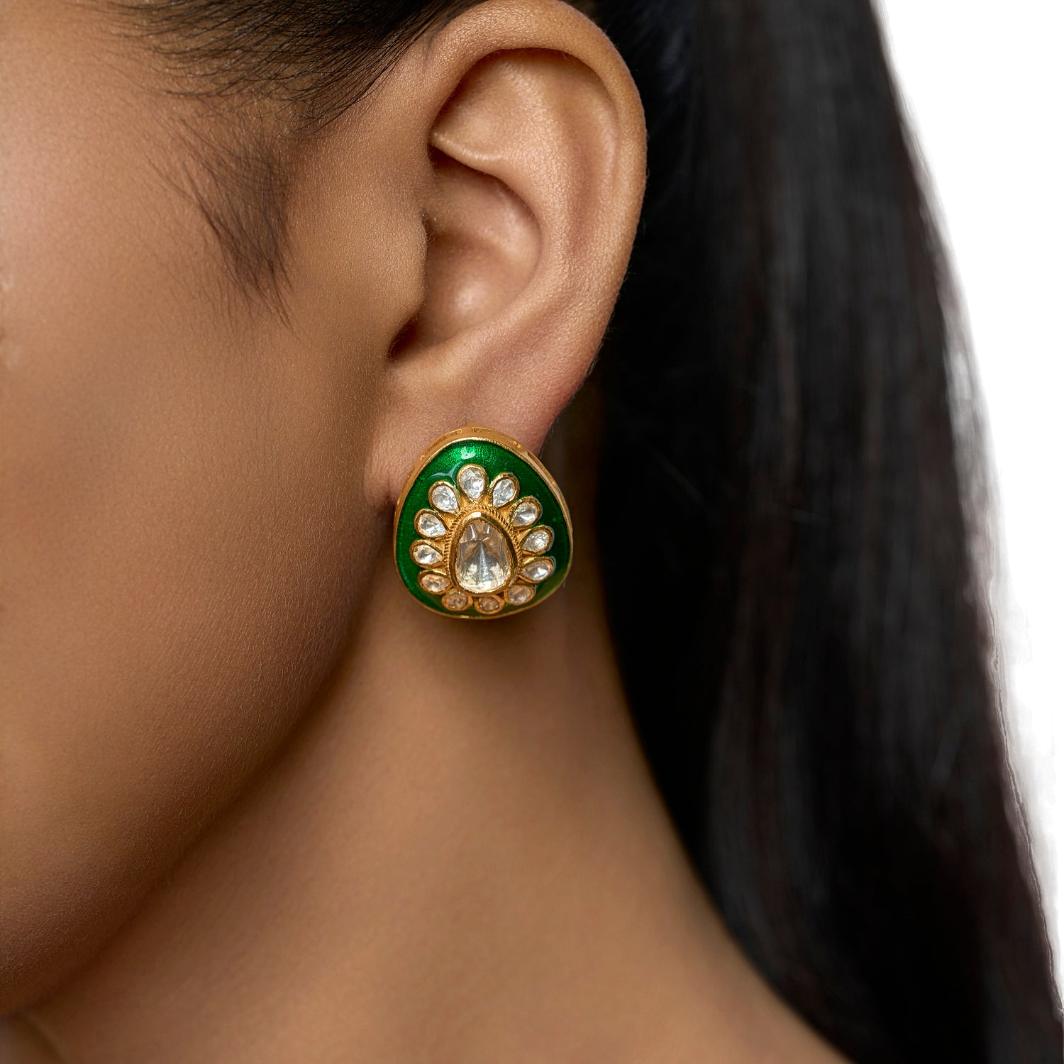 The Meena Moissanite Orb