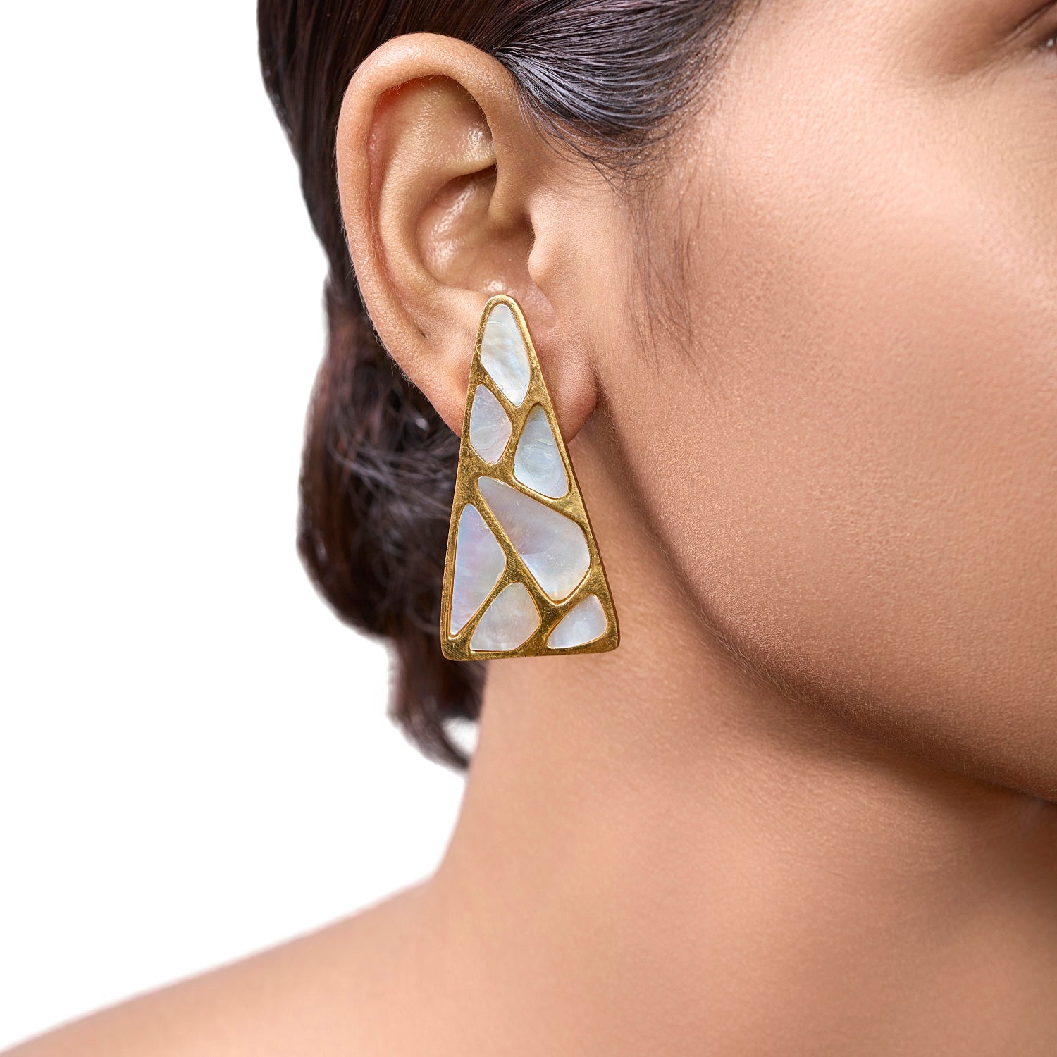 The Opaline Grace Studs