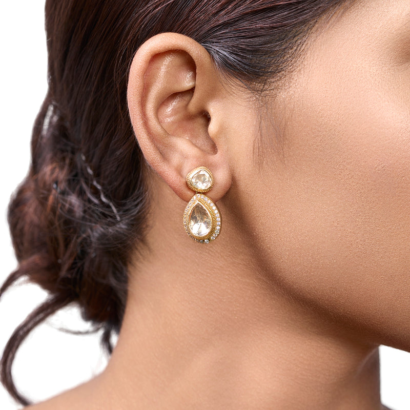 The Swarovski Radiant Studs